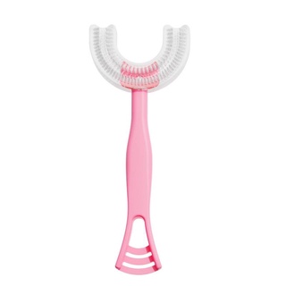 Star Style U-Shape cepillo de dientes Manual cepillo de dientes niños cepillo de dientes herramienta de limpieza de dientes para niños de 2-6-12 años (7)