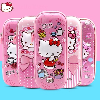 Estuche Multifuncional De Hello Kitty De Gran Capacidad Para Estudiantes (1)