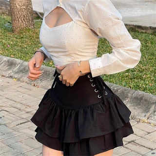 Falda de mujer/falda gótica/unisex/onekiss/minifalda (2)