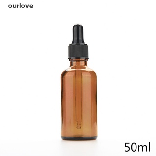 [ourlove] nuevo 5ml-100ml ámbar vidrio líquido reactivo botella de pipeta ojo gotero aromaterapia [ourlove] (7)