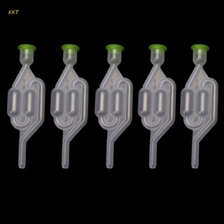 Kkt 5 pzs cerraduras De Plástico Para fermentación De aire/melos/tipo vino/toma De cerveza/combinación/vidrio