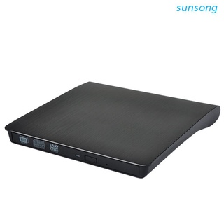 sunsong USB 3.0 DVD-ROM CD-RW DVD-RW Burner External Drive for PC Laptop