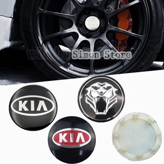 4pcs cm coche estilo llanta centro cubo tapas insignia para rueda Logo Hub tapa emblema cubierta de neumáticos decoración