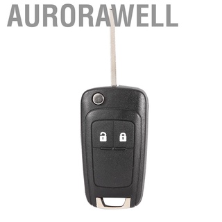 Aurorawell llave remota Fob 2 botones coche plegable inteligente para hombres Opel Vauxhall Astra (3)