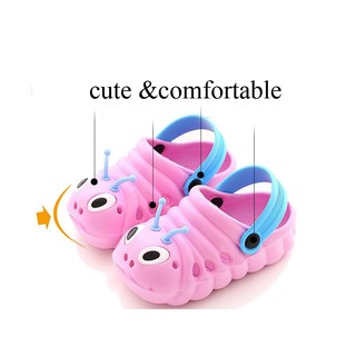 Binjia nuevo verano de los niños de dibujos animados zapatillas oruga niños niñas lindo zapatos (5)