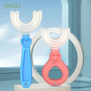 Jiaqi1 cepillo De dientes De silicona flexible De 360 grados De 360 grados/cepillo De dientes Portátil para alimentación