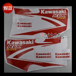 Calcomanías de motocicleta/pegatinas Kawasaki KLX250/calcomanías de alta calidad para coche