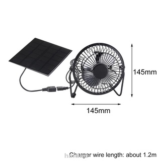 Mini Ventilador de panel Solar Alimentado por interfaz USB