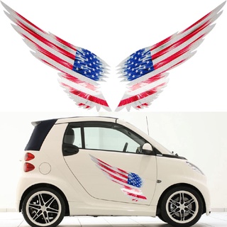 auto coche american us bandera insignia emblema pegatina