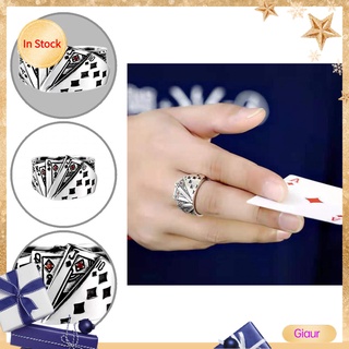 Giaurz anillo ajustable para hombres y mujeres/anillo de dedo ajustable para fiesta