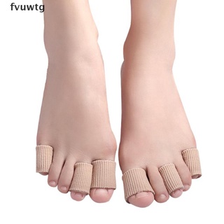 Fvuwtg New Fabric Gel Tube Bandage Finger Toe Protector Foot Feet Pain Relief Foot Care CL (1)