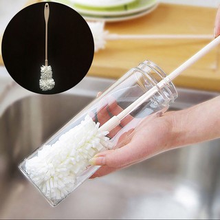 esponja limpiadora de mango largo cepillo botella de vidrio taza de cocina lavado herramienta de limpieza (1)