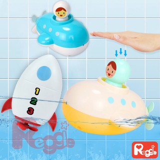 bebé baño juguete flotador juguete piscina reloj natación submarino spray de agua seguro no tóxico niños kanak mandi mainan