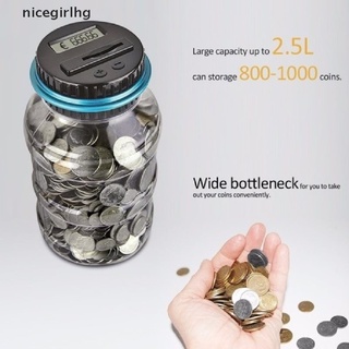 [I] Electronic Digital Coin Counter Automatic Money Counting Piggy Bank LCD Display [HOT]
