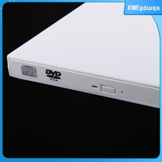 USB External DVD Combo CD-R/RW CD-ROM DVD-ROM Drive for PC Laptop - White (2)
