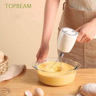 Topbeam Usb recargable 5 Velocidades Café Espuma capuccino revolver huevos leche Frother/Multicolor