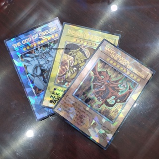 [ong] 72 pzs cartas de estilo Anime YuGiOh ojo azul mago Exodia obelisco tarjeta Slifer.