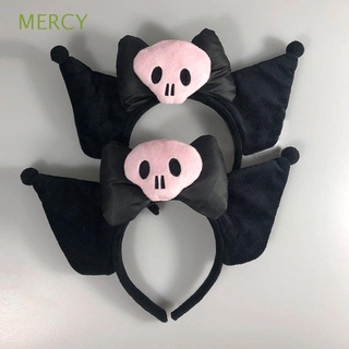 MERCY Suave Anime Kuromi Headwear Fancy Cosplay Felpa Diadema Para Niña Accesorios De Pelo Lindo Rosa Cráneo Fans Regalo Halloween Regalos Melodía/Multicolor