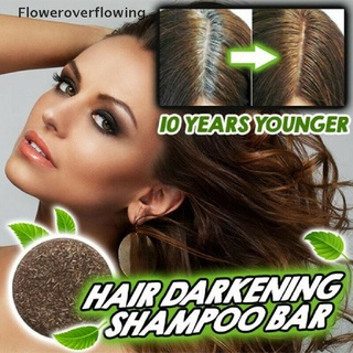 ffcl jabón oscurecimiento para el cabello barra de champú natural orgánico acondicionador hidratante reparación caliente