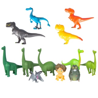 Figura de acción Boa Dinossauro Seta/ Spot/Buda/Ramsey/Topper pastel 12pçs (8)