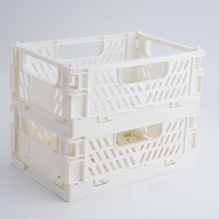 Caja Organizadora De Plástico plegable para estudiantes/escritorio V4H4 X2I6