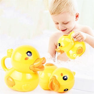 liann lindo pato riego puede baño juguete lavado de pelo para bebé niño playa piscina ducha (8)