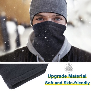 Otoño e invierno al aire libre multifuncional a prueba de viento de lana de calentamiento del cuello de esquí Bufanda térmica máscara de esquí (4)