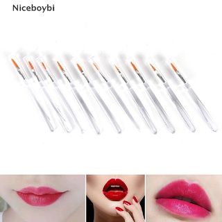 niceboybi 5 piezas desechables profesionales cepillo labial lápiz labial aplicador de belleza herramienta de maquillaje productos populares