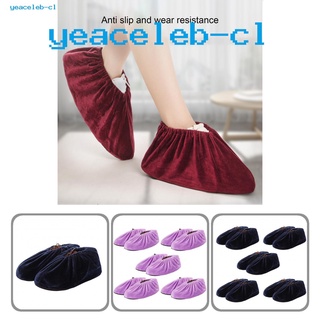 Ye Flannel Shoes Covers Universal Skid-proof Boot Covers Non-skid for Home