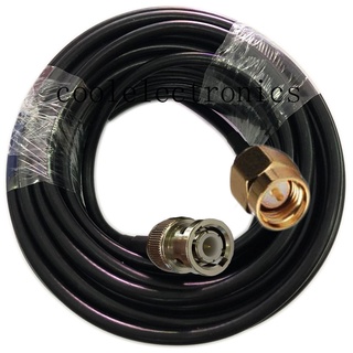 Rg58 50-3 cable BNC macho a SMA macho conector Coaxial Pigtail cable de alambre 50 cm 1/2/3/5/10/15/20/30m