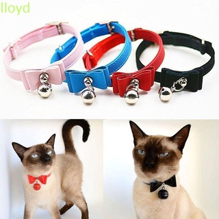 Lloyd Collar ajustable con campana pajarita Collar mascota perro gato terciopelo correa de cuello/Multicolor