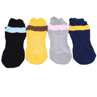 Calcetines antideslizantes de Yoga Pilates calcetines cubiertos antideslizantes agarres para mujer