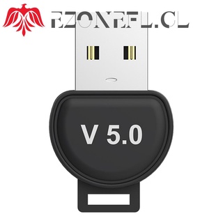 ezonefl adaptador compatible con bluetooth receptor de música transmisor de audio inalámbrico usb 5.0 dongle
