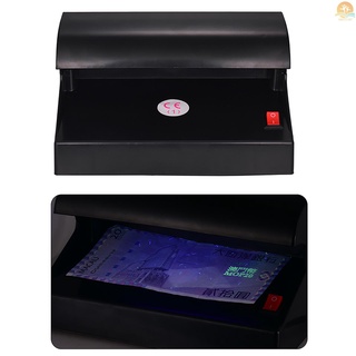 Portátil de escritorio Multi-moneda Detector de dinero falso efectivo moneda comprobador de billetes probador de luz UV única con interruptor de encendido/apagado para la libra EURO