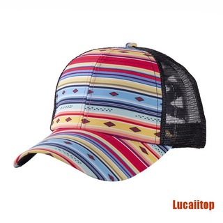 LUCIT moda impreso transpirable protector solar gorra de béisbol malla transpirable gorra Summe (5)
