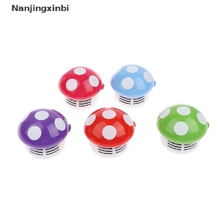 [nanjingxinbi] mini aspirador lindo hongo esquina mesa polvo aspirador 6 colores [caliente]