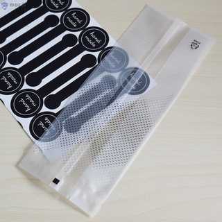 Composite Biscuit Bag White Black Dot Toast Bread Bag Baking Packaging Bag Convenient and Durable 100pcs (5)