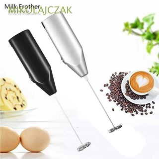 mikolajczak batidor eléctrico de huevo duradero batidor mezclador de leche espumador mini cocina café espumador capuchino herramienta de cocina/multicolor