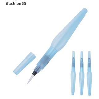 ifashion65 3pcs pincel de agua pluma artesanía herramienta para acuarela pintura caligrafía tinta cl