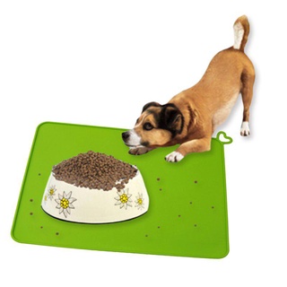 Mantel individual de silicona antideslizante para perro, gato, alimentación, comida, plato, ventosa