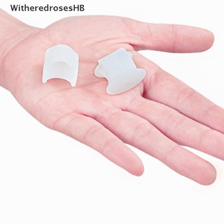 (witheredroseshb) 1 par de dedos del pie pequeño pulgar gel de silicona juanete protector cuidado del pie separador de dedos en venta (5)