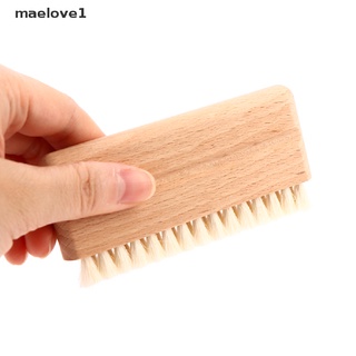 [maelove1] lp vinilo record cepillo de limpieza antiestático pelo de cabra mango de madera limpiador de cepillos [maelove1] (6)