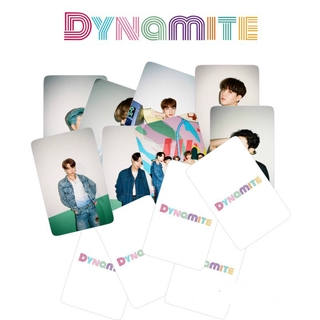 8 unids/set kpop bts mini tarjeta dynamite photocard hd imagen