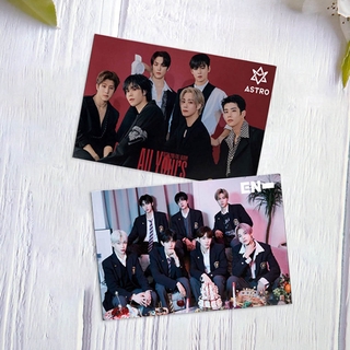 Kuhong 30 unids/set Kpop ENHYPEN ASTRO LOONA HD Photocard Paper Lomo Photo Card tarjetas colectivas (6)