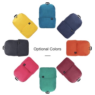 Mochila deportiva de ocio Color puro bolso de hombro portátil mochila deportiva