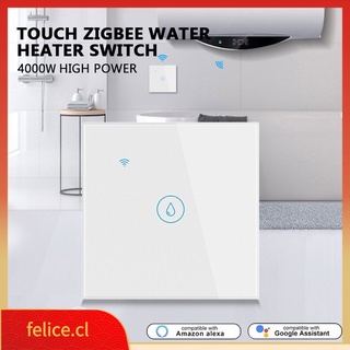 listo stock tuya zigbee 20a calentador de agua interruptor inteligente control remoto yasuo