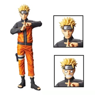 HOT Naruto Modelo Hecho A Mano whirlpool Sasuke Kakashi Gran Resistencia Tres Cara Reemplazable Animación Adornos
