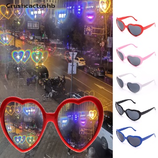 [crushcactushb] gafas de difracción de efecto corazón con luz de corazón en forma de corazón gafas de efecto especial venta caliente