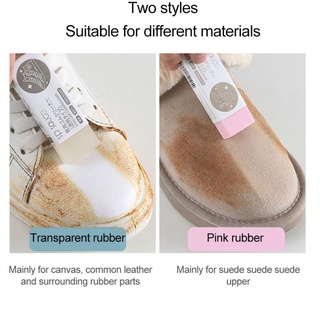diplatory zapatos para el hogar limpiador zapatos de tela cuidado de limpieza borrador nuevo piel de oveja mate cuero goma gamuza/multicolor (3)