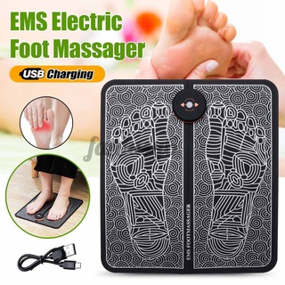 ready stock - cojín de masaje de pies para fisioterapia, máquina de masaje de pies, carga usb